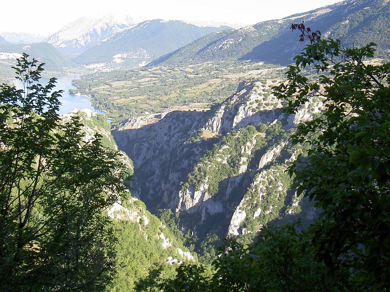 vista dal bordo della foce 3